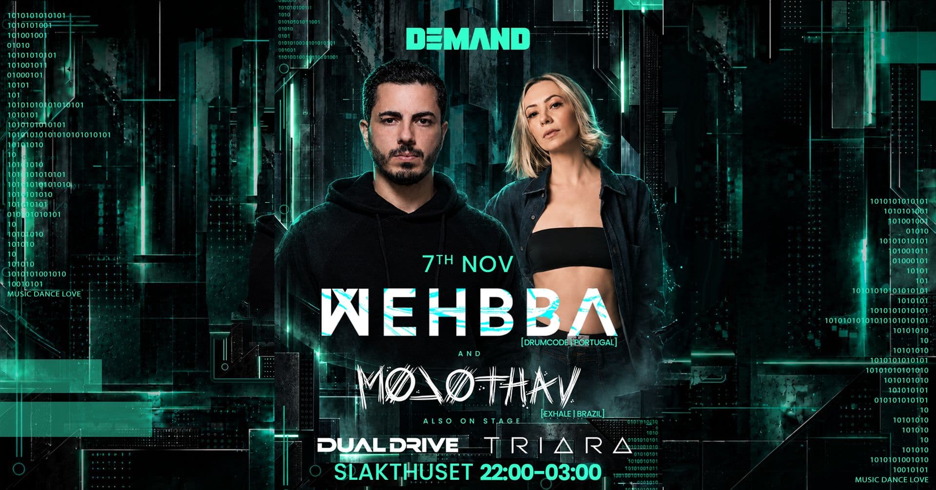 DEMAND Pres. WEHBBA | Molothav | DUAL DRIVE | Triara
