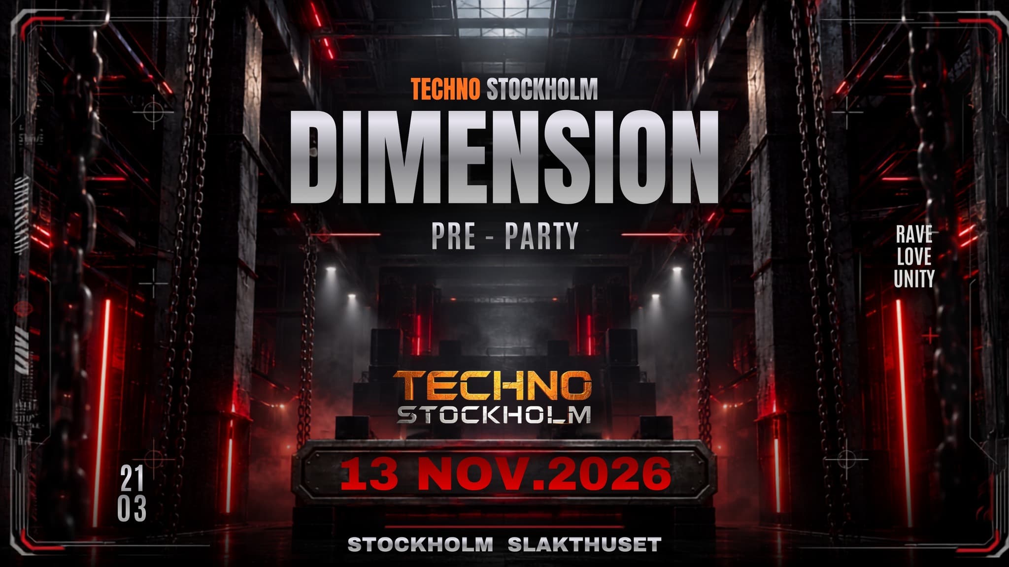 DIMENSION - PRE PARTY
