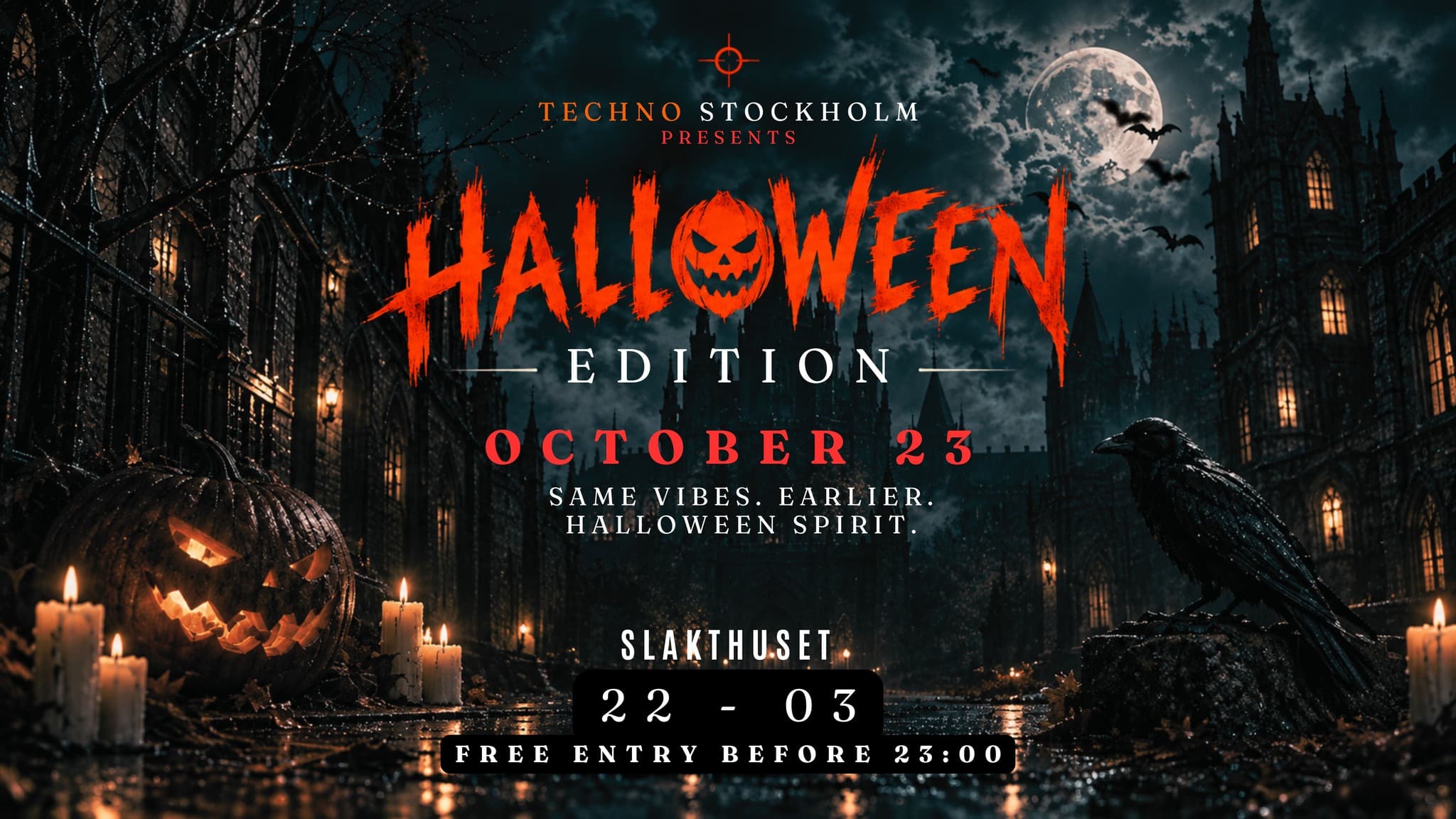 HALLOWEEN EDITION - TECHNO STOCKHOLM