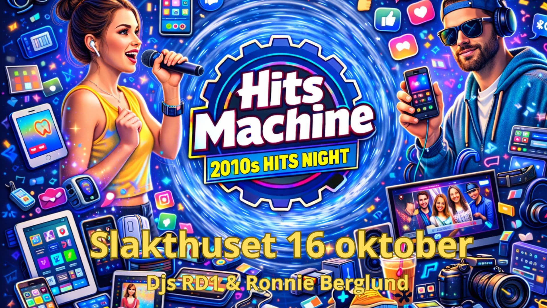 Hits Machine - 2010 Hits Night // Room 2: Techno // Free Entry