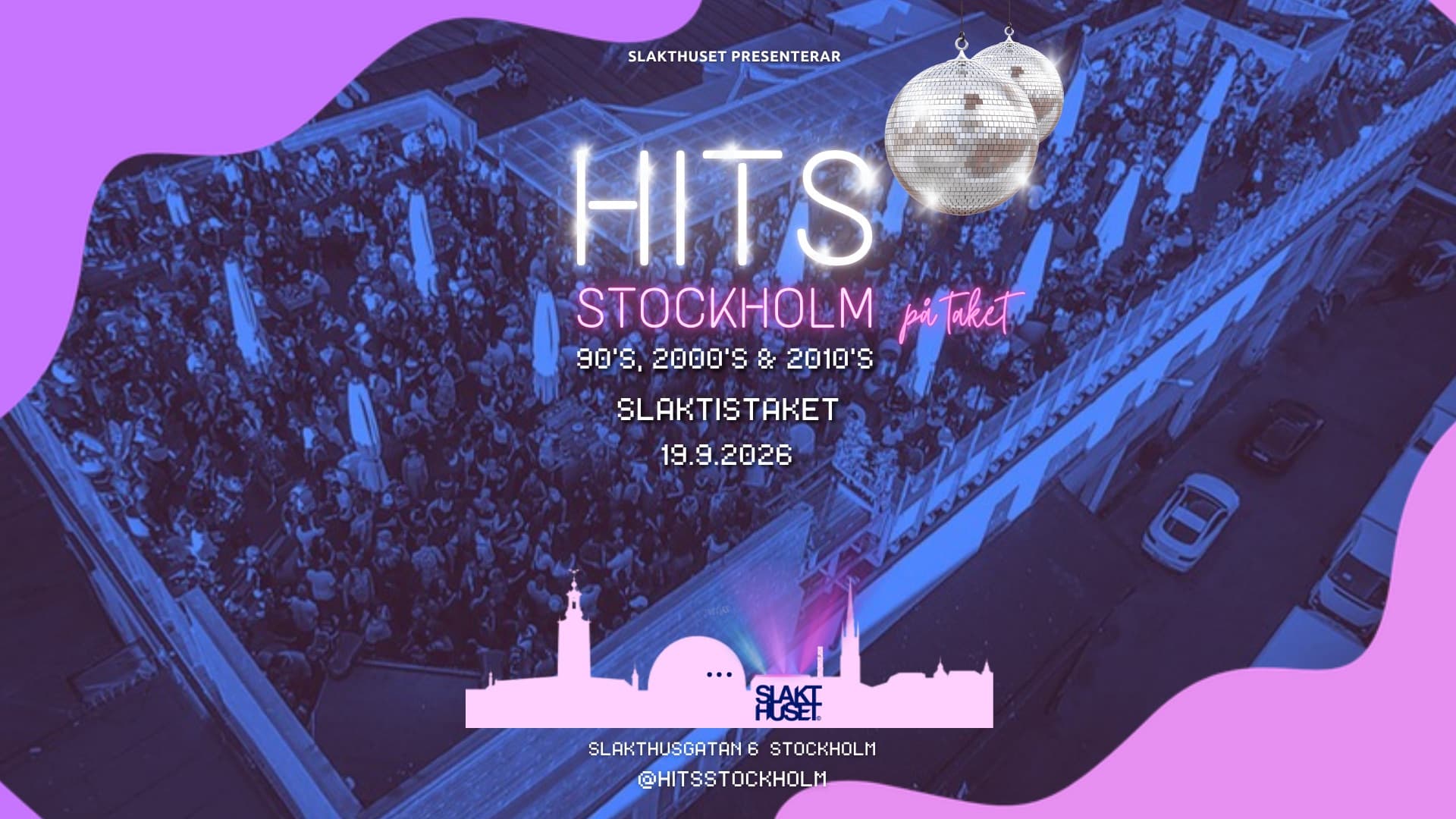 HITS ON THE ROOFTOP 90's, 2000's & 2010's │ SEASON FINALE │ Free entry