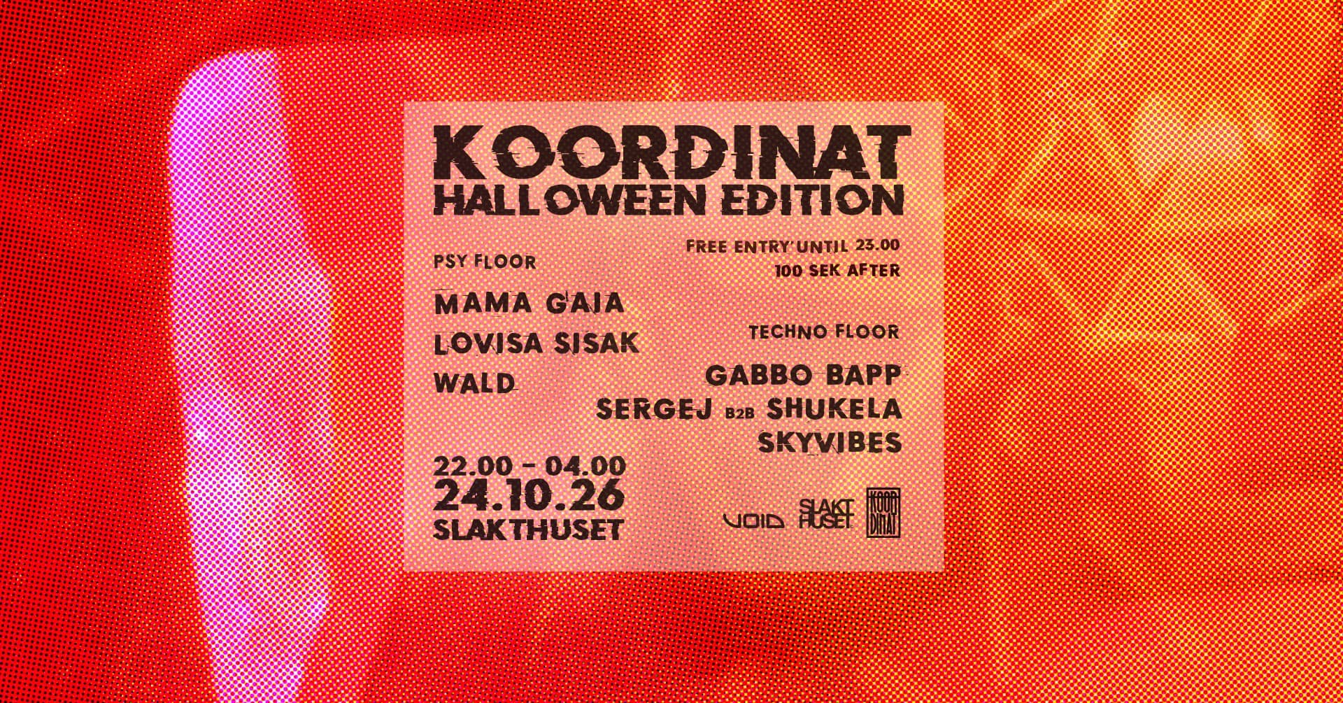 Koordinat Halloween | Two Floors (Techno & Psy)