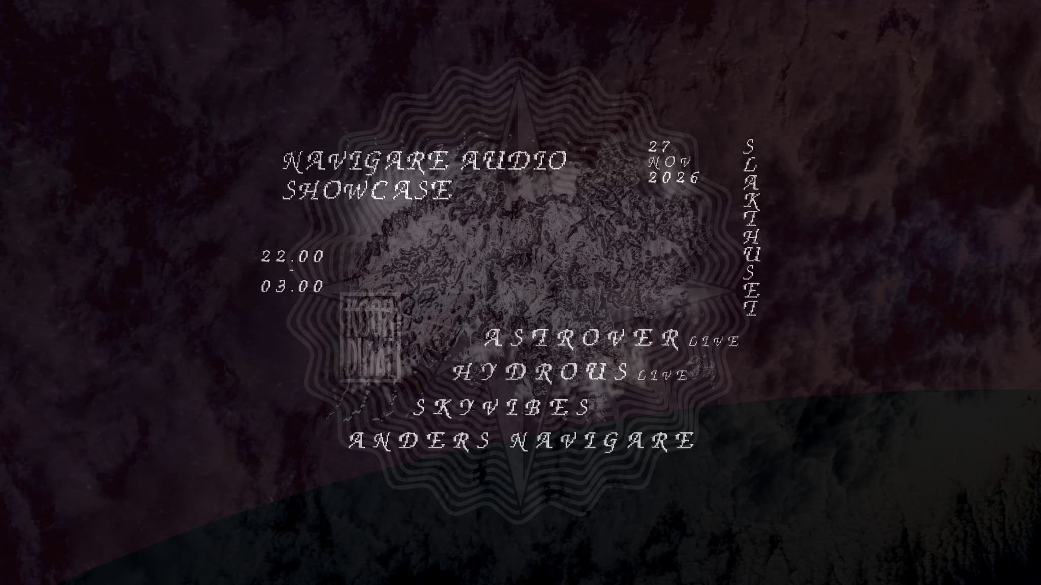 Navigare Audio Showcase | Techno w/ Astrover ๐ฌ๐ง Hydrous ๐ณ๐ด & more