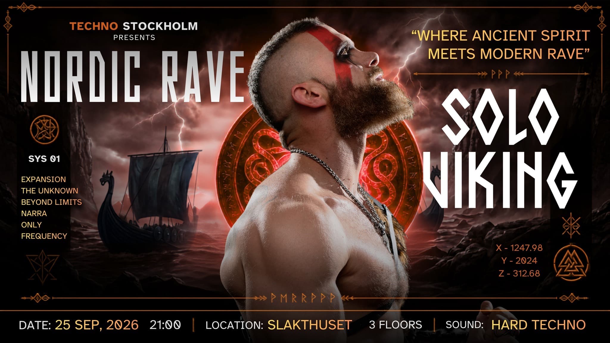 NORDIC RAVE - TECHNO STOCKHOLM